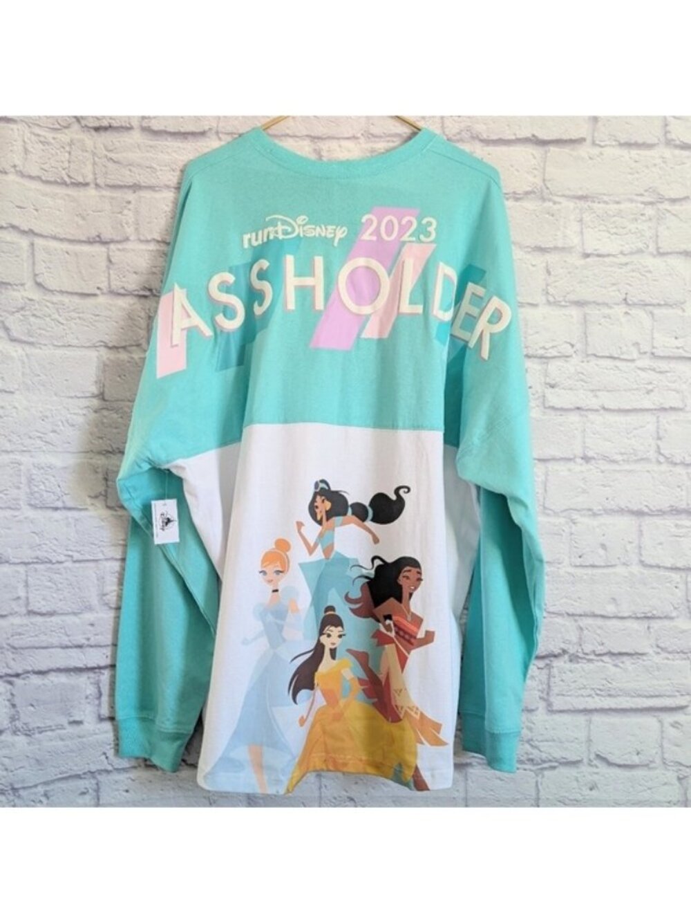 Disney Parks RunDisney Princess Half Marathon Passholder Spirit Jersey XL NEW